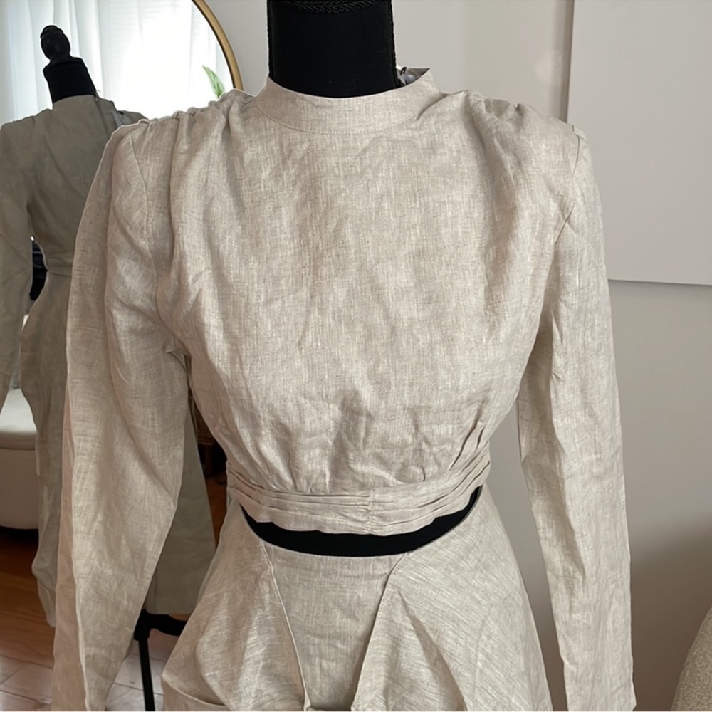 Dissh linen top (size xs)